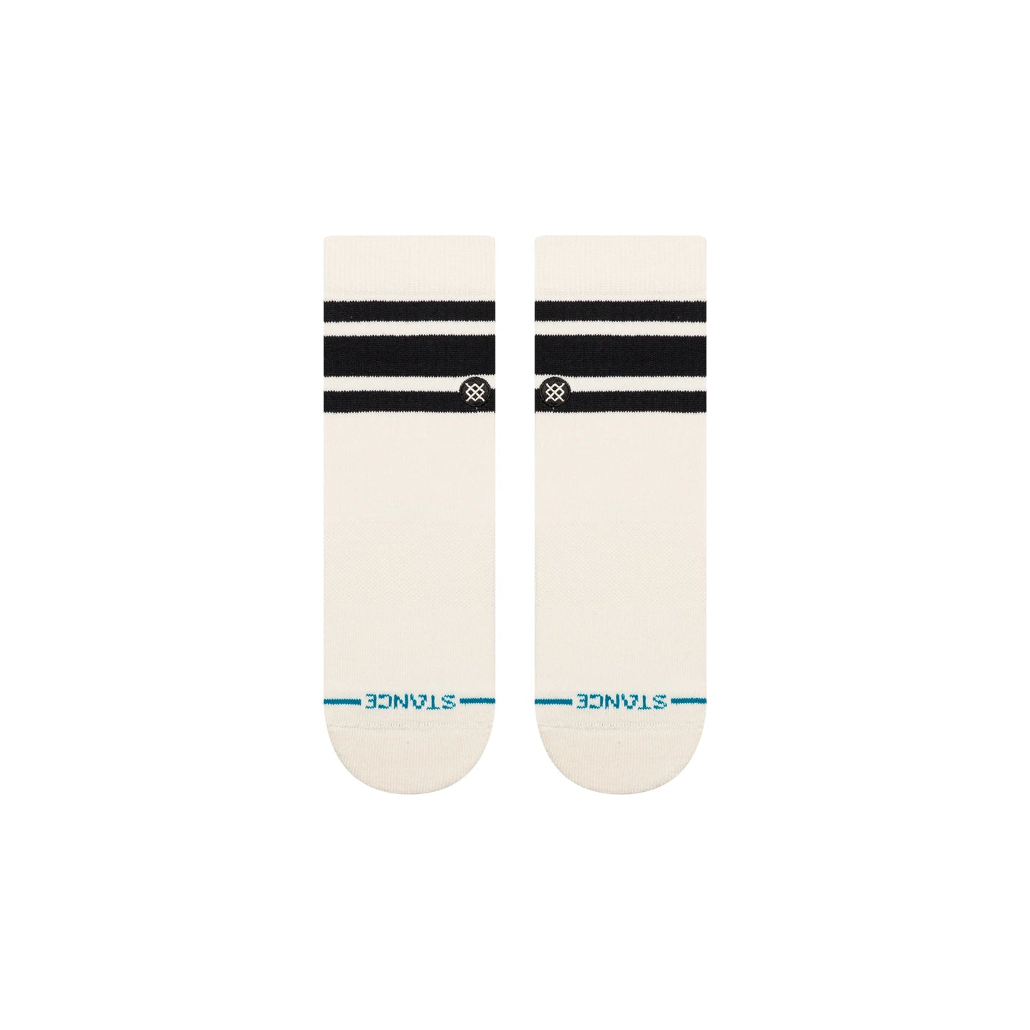 Boyd Quarter Sock - Ivory - MD