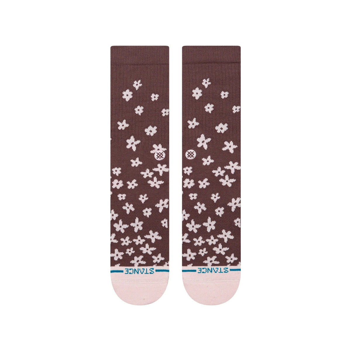 Floral Dreams Crew - Brown