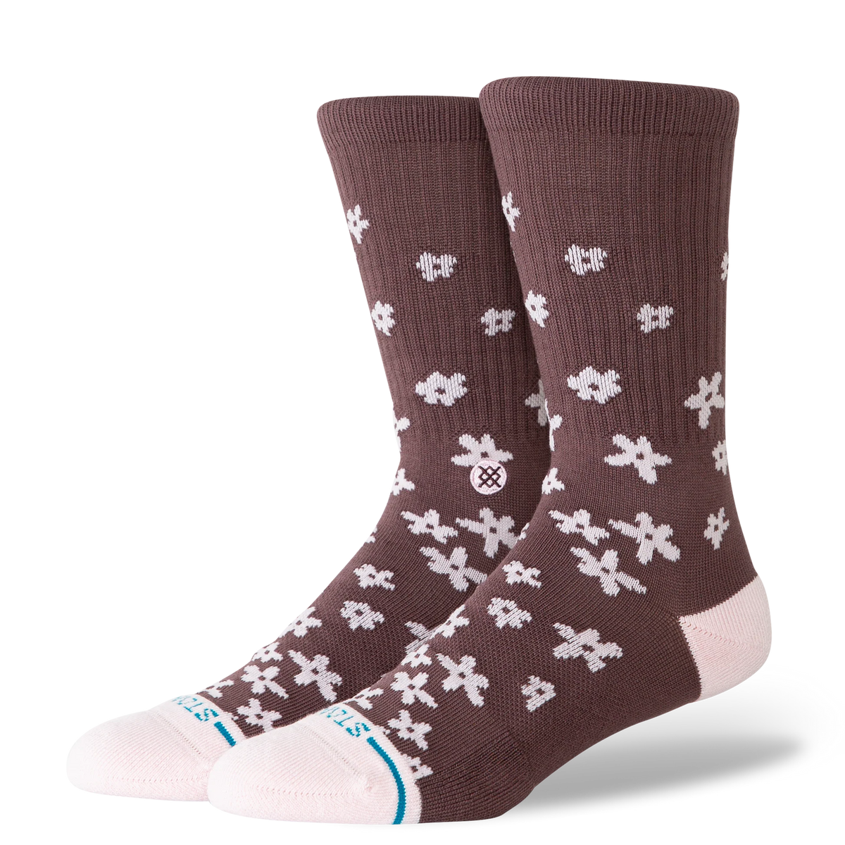 Floral Dreams Crew - Brown