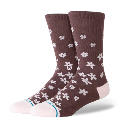 Floral Dreams Crew - Brown