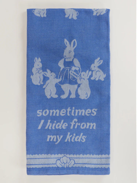 Hide From My Kids Dish Towel