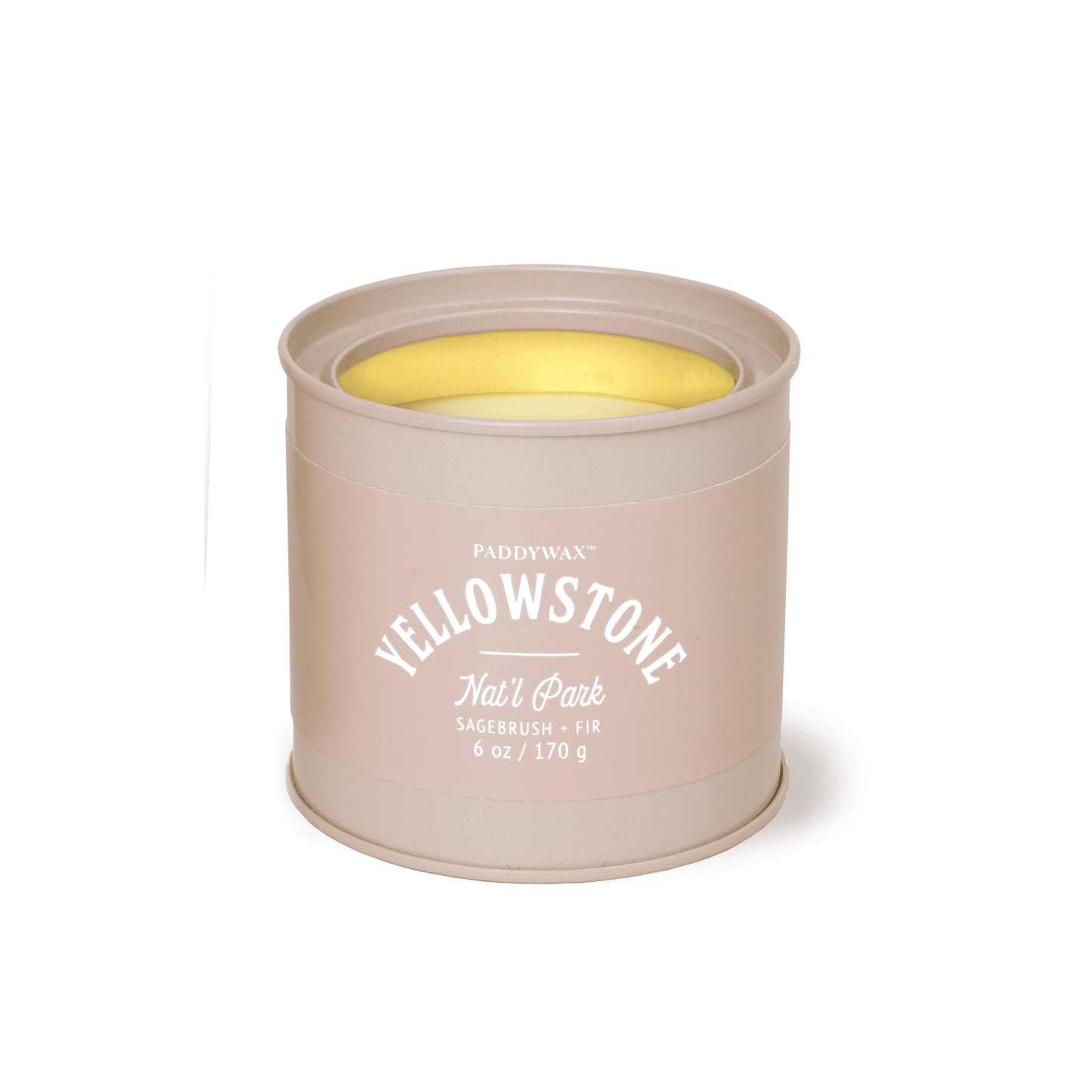 Parks 6oz Yellowstone Taupe Glossy Tin
