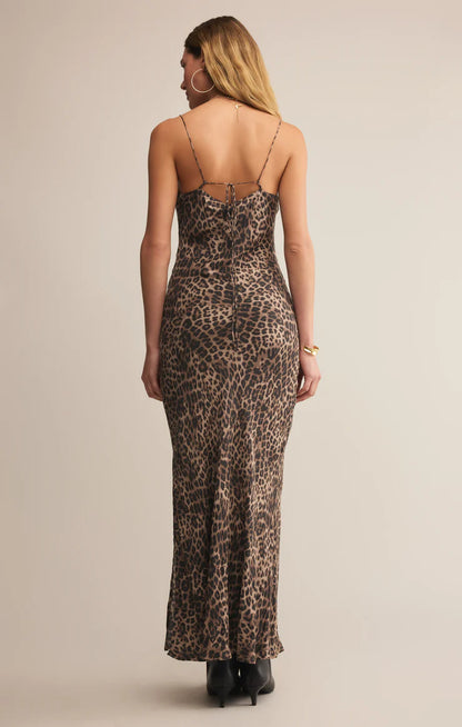 Cielo Leopard Midi Dress