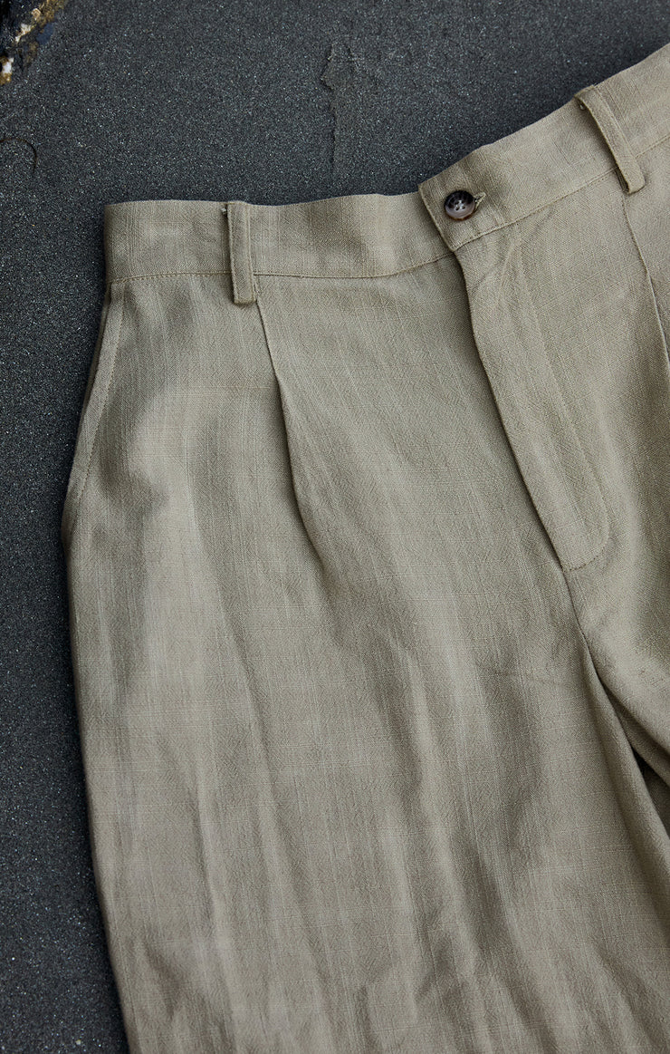 Vista Linen Pant - Dusty Palm