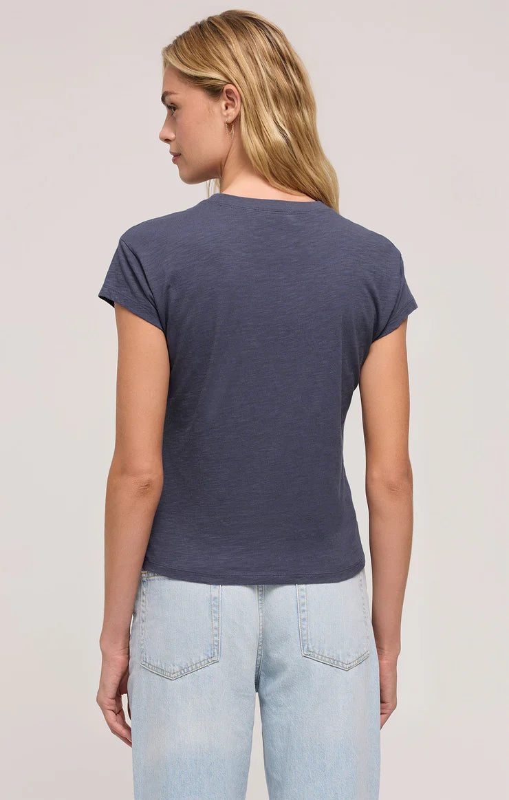 Modern Slub Tee - Worn Blue