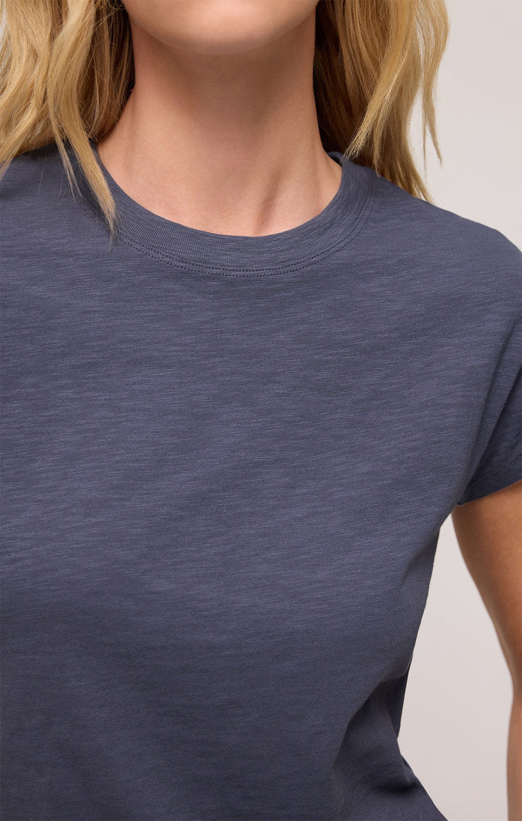 Modern Slub Tee - Worn Blue