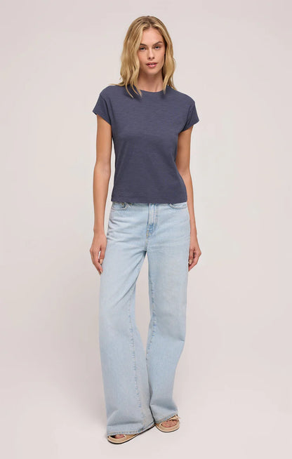 Modern Slub Tee - Worn Blue