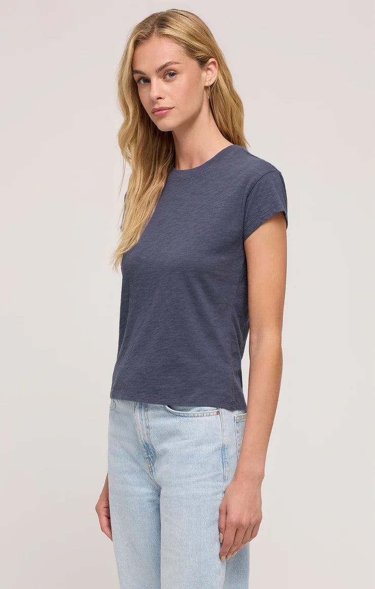 Modern Slub Tee - Worn Blue