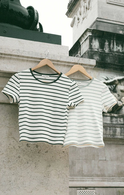 Saxton Striped Tee - Supernova