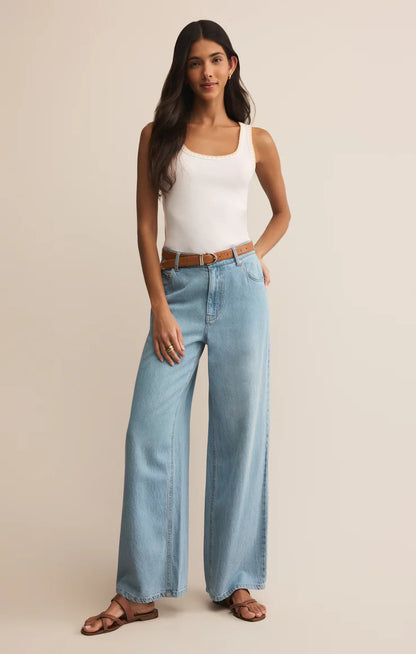 Jaidynn Whipstitch Rib Tank