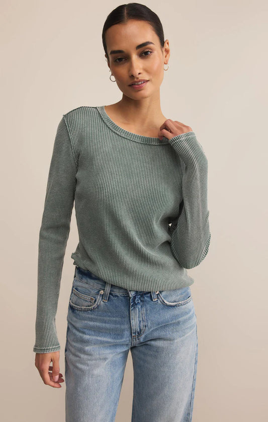 Arlet Mini Thermal Top - Hunter Green