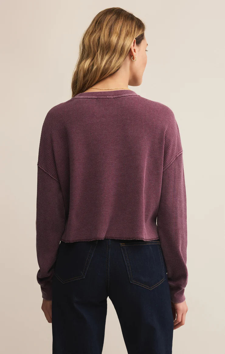 Angel Mini Thermal Top - Merlot