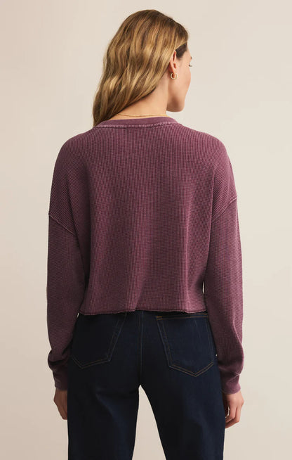 Angel Mini Thermal Top - Merlot