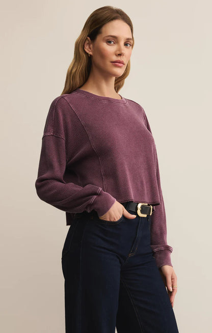 Angel Mini Thermal Top - Merlot