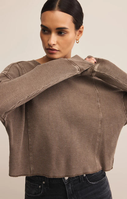 Angel Mini Thermal Top - Suede