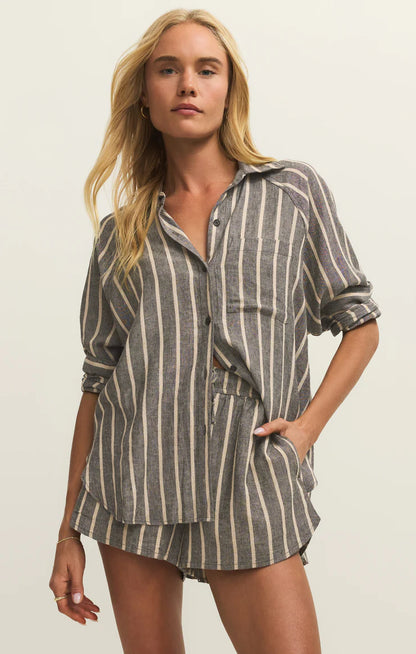 The Perfect Line Top - Black