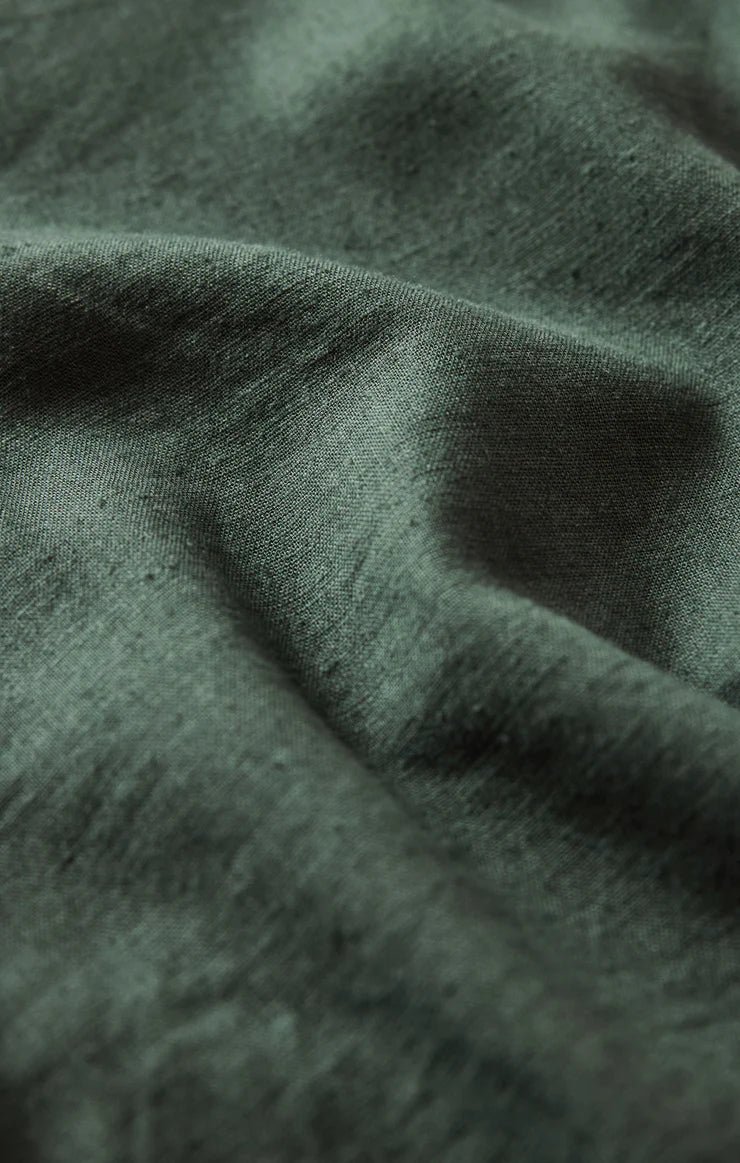 Sloane Linen Top - Everglade