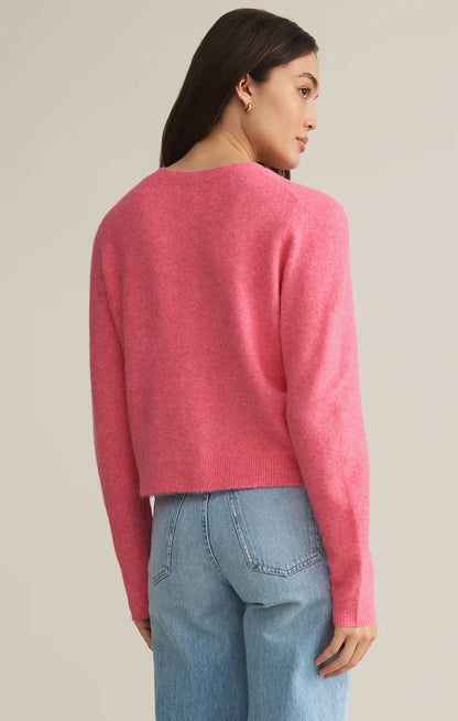 Medina Cardigan - Disco Pink