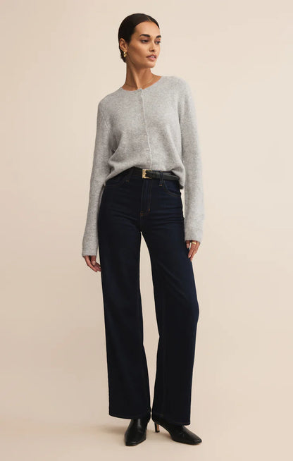 Medina Cardigan - Light Heather Grey