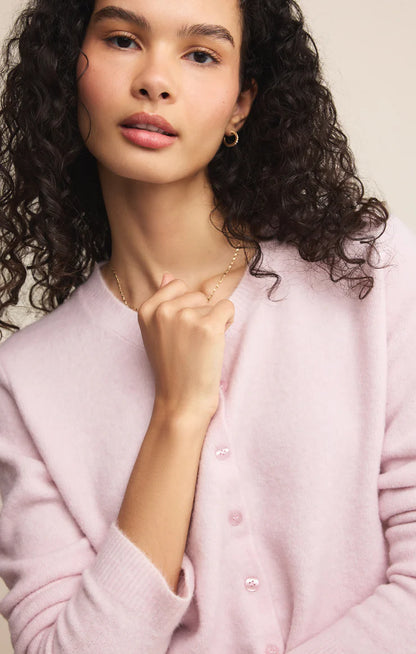 Medina Cardigan - Washed Pink