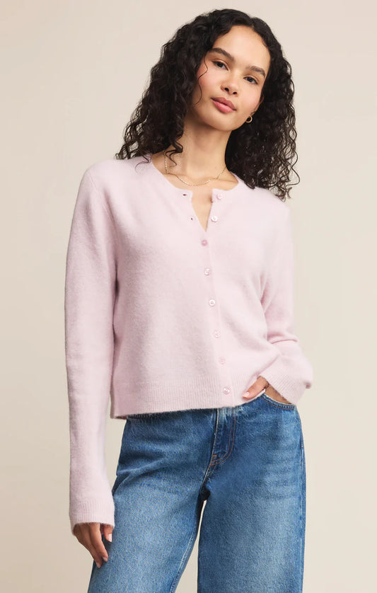 Medina Cardigan - Washed Pink