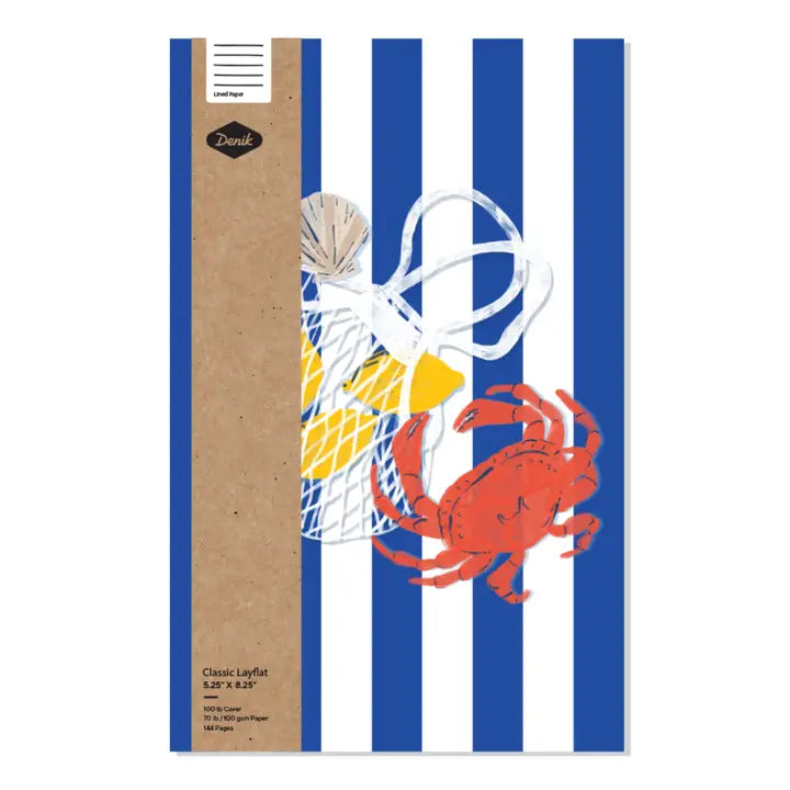 Crab Dinner Classic Layflat Notebook