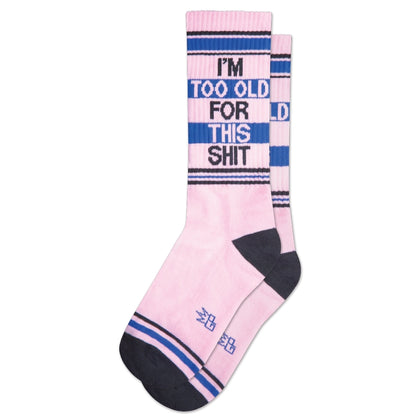 Too Old Crew Socks