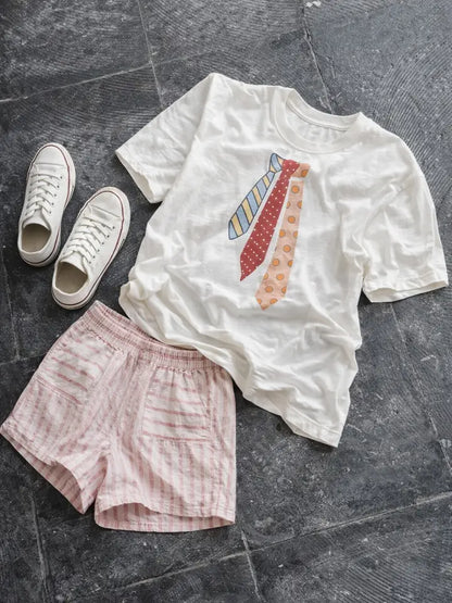 So Many Ties Tee - Off White