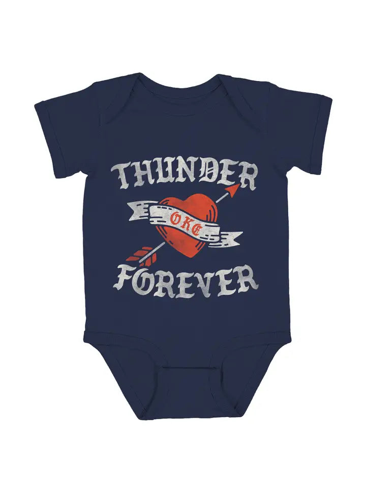 Thunder Tattoo Onesie - Navy