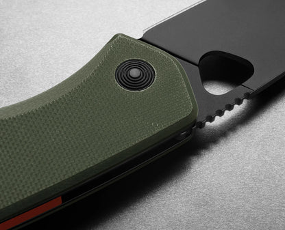 The Folsom - Green/Orange/Black