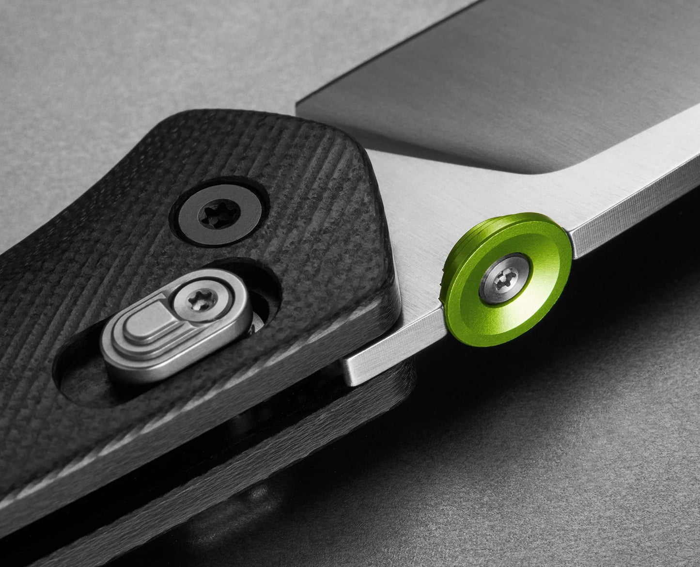The Carter - Black + Stainless G10 Straight
