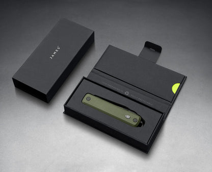 The Ellis Scissors - OD Green/Black - G10 Serrated