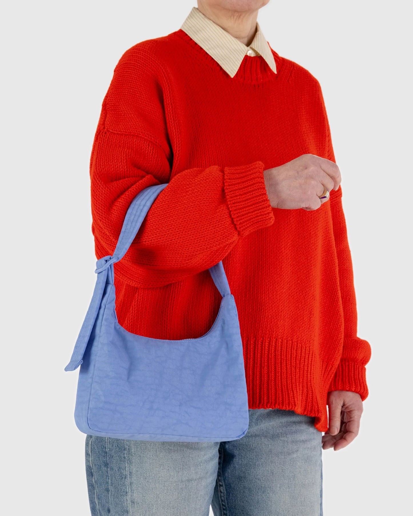 【BAGGU】国内完売カラーあり☆Mini Nylon Shoulder Bag Mini Nylon Shoulder Bag - Cornflower – Blue Seven