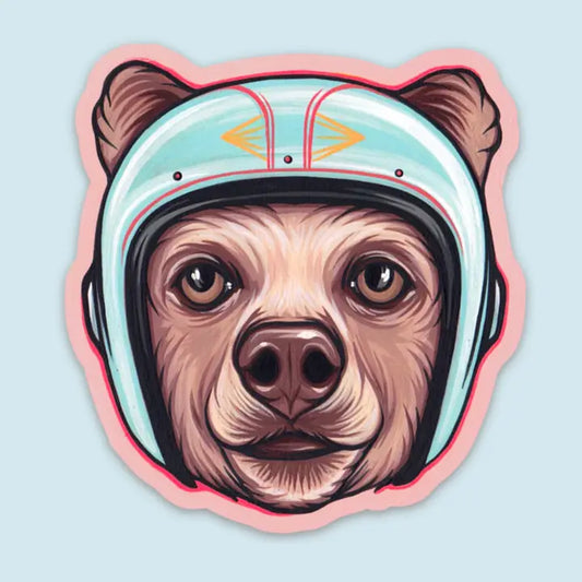 Blue Bear 3" Vinyl Cut Sticker