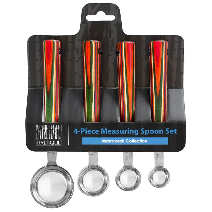 Marrakesh 4 pc Measuring Spoon Set