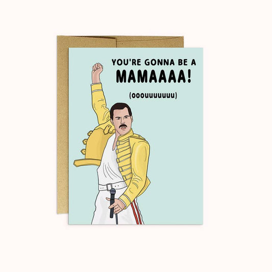 Freddie New Mama - Baby Card