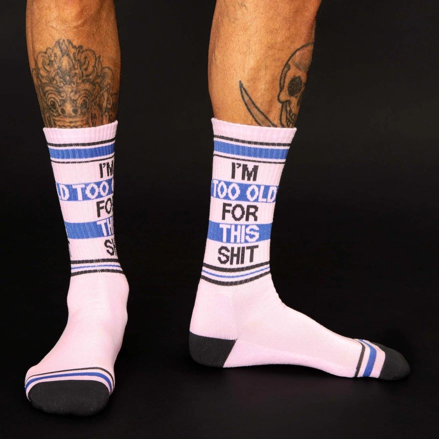 Too Old Crew Socks