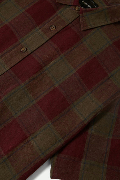 Cru Linen Blend Woven - Olive Surplus/Port