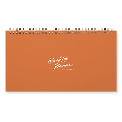 Script Undated Weekly Planner