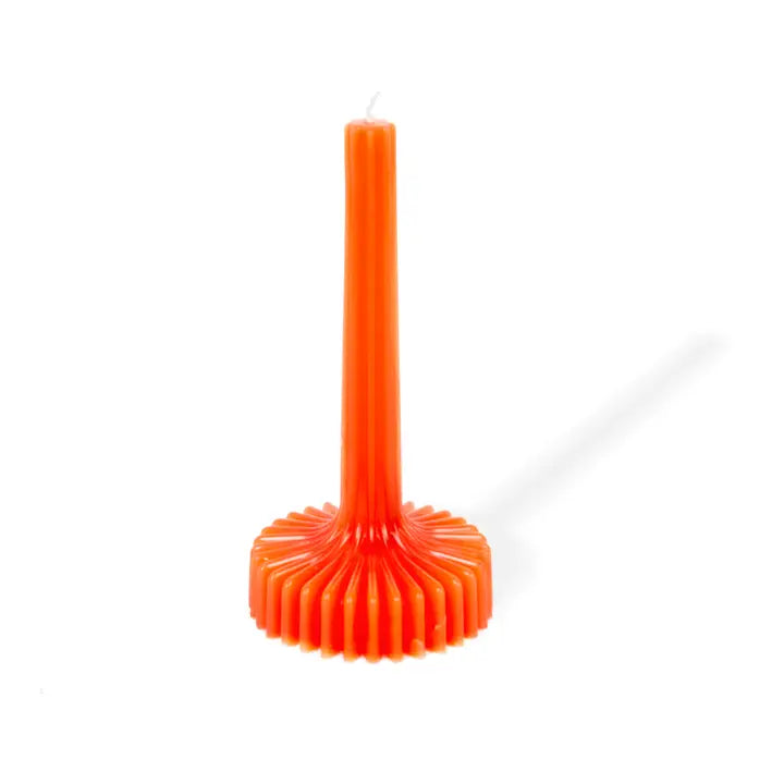 Tall Decorative Candle - Orange