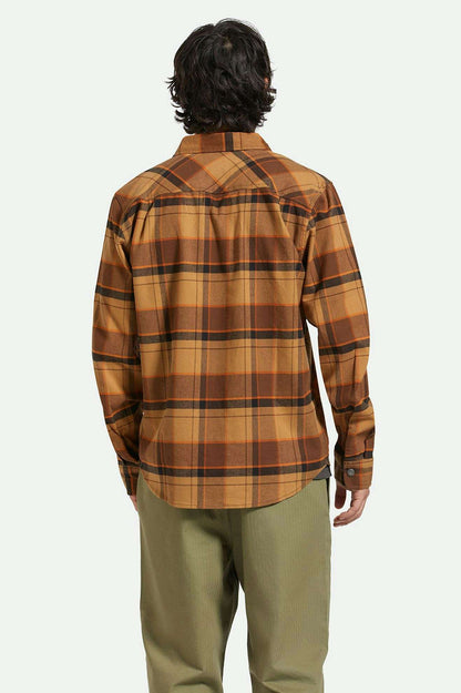 Builders Bowery Flannel - Burro Brown/Pinecone