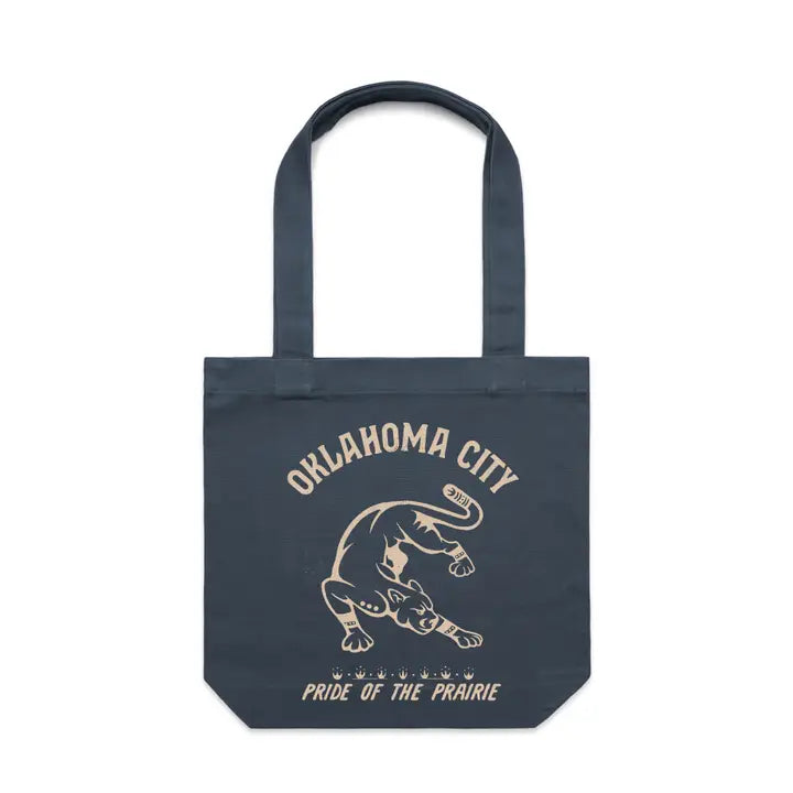 Pride of the Prairie Tote - Petrol Blue