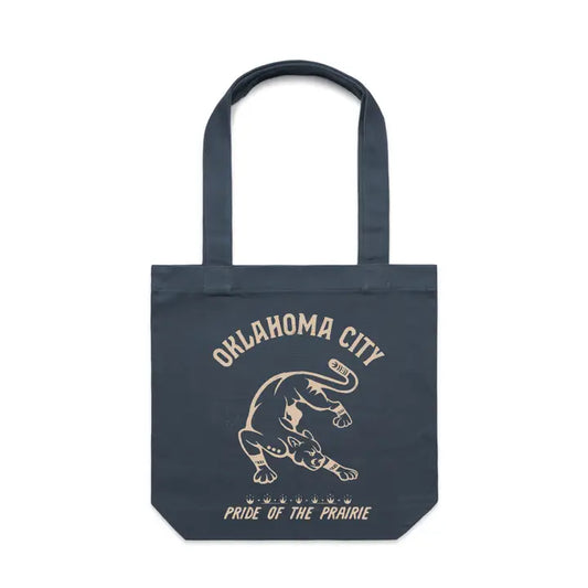 Pride of the Prairie Tote - Petrol Blue