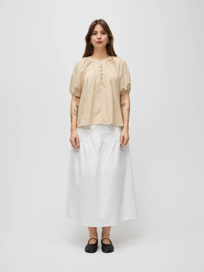 The Delia Top - Yellow