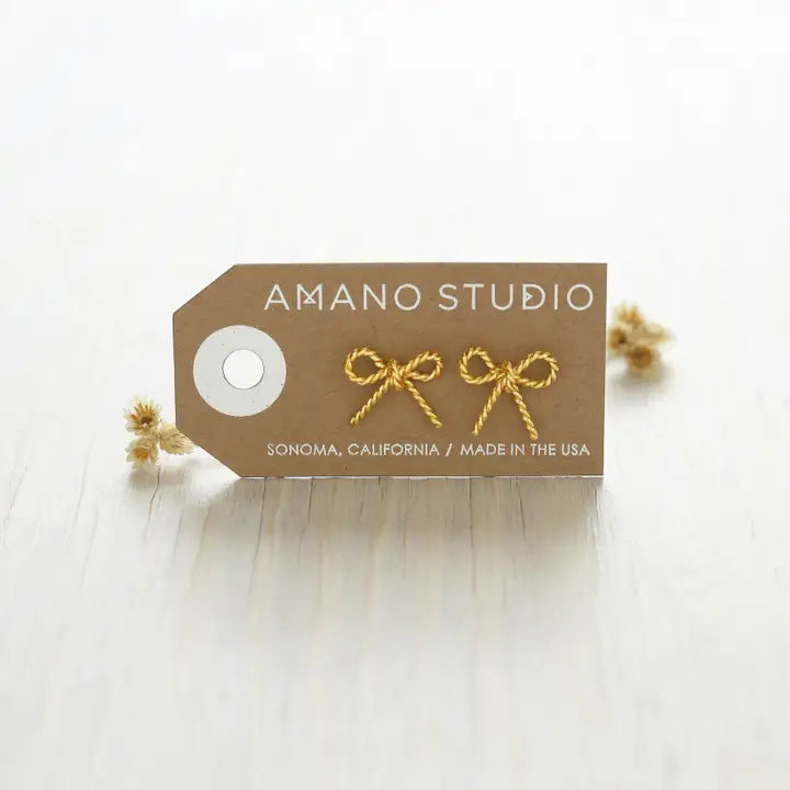 Bow Stud Earrings