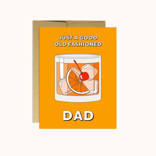 Old Fashioned Dad Father's Day Card