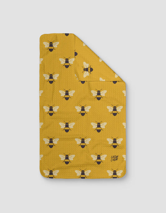 Honey Bees Tea Towel