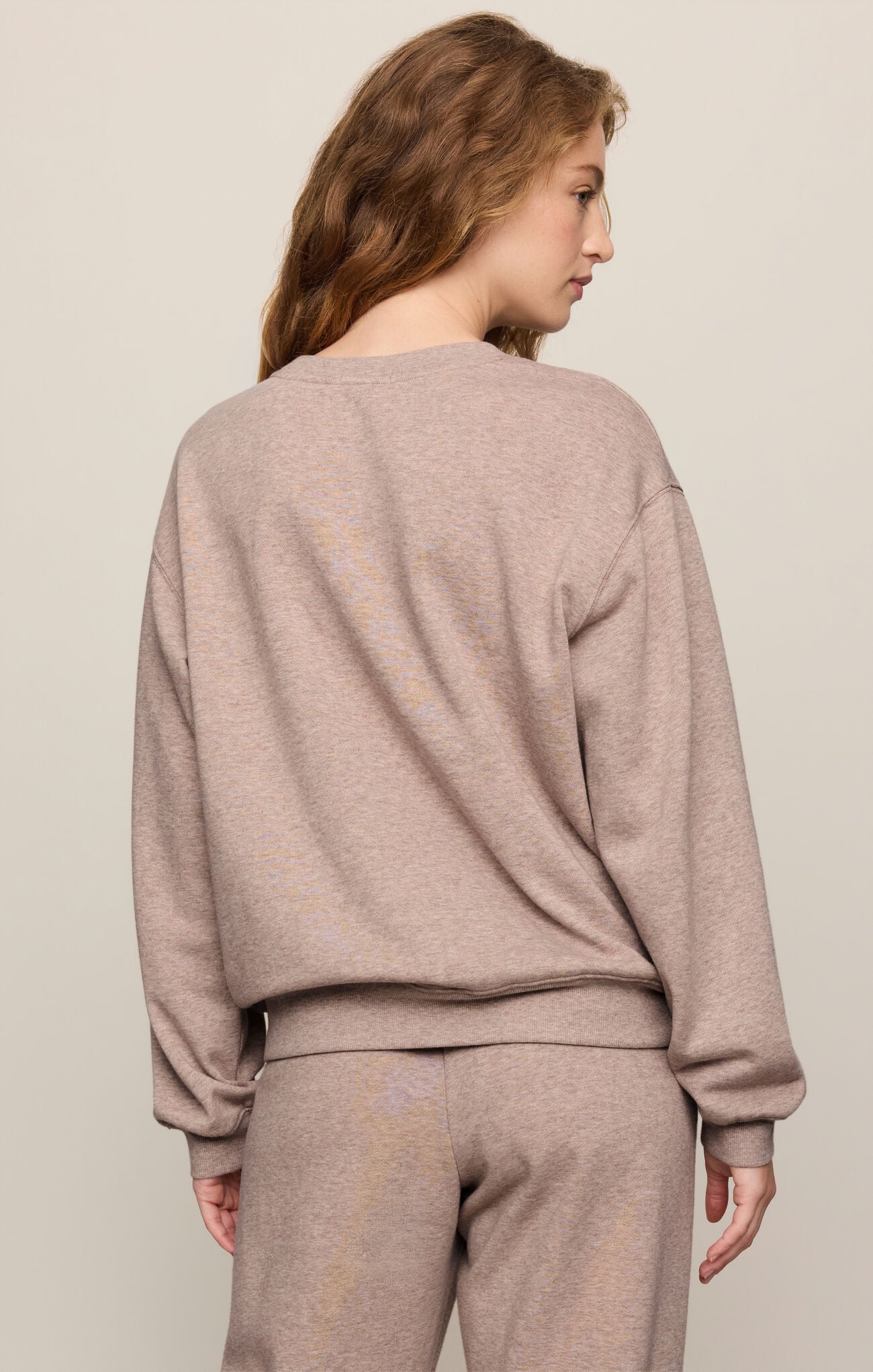 Boyfriend Sweatshirt - Heather Ash