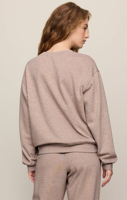 Boyfriend Sweatshirt - Heather Ash