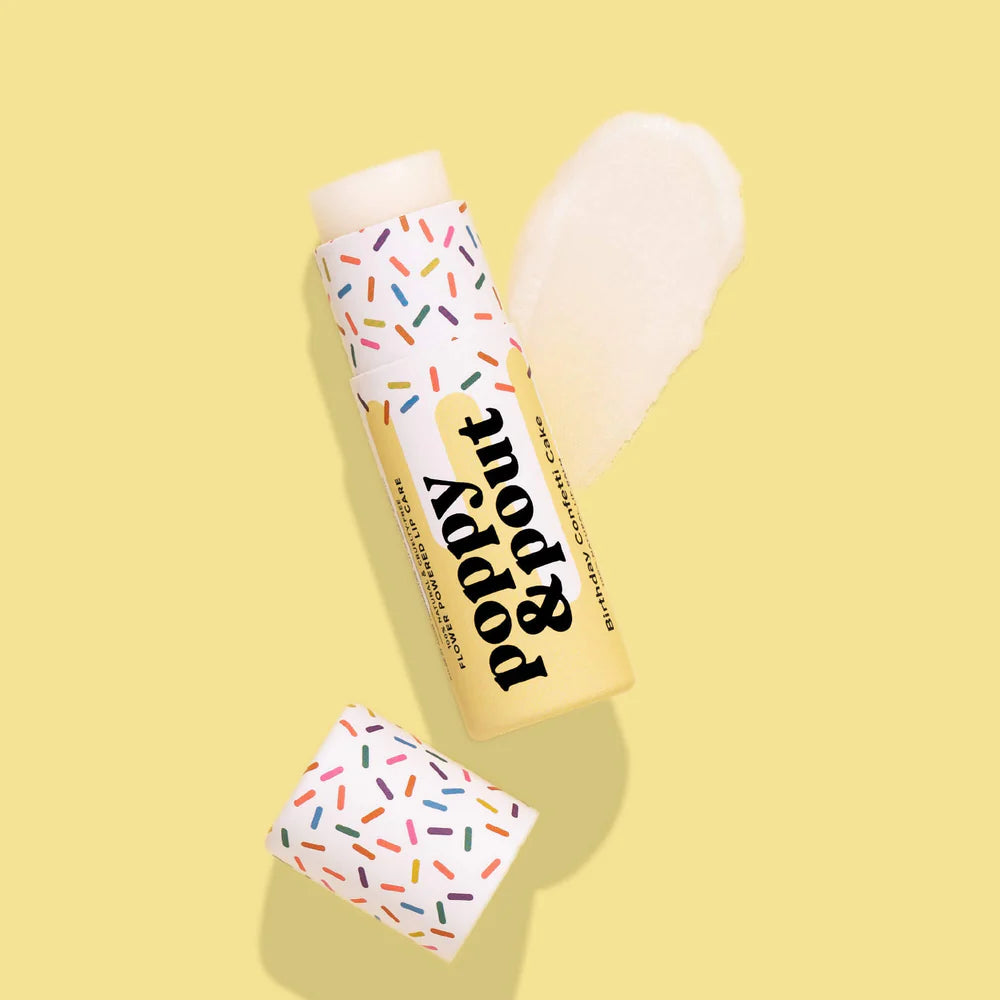 Lip Balm - Birthday Confetti Cake - Yellow